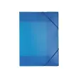 5 mappen met elastiek, PP, A4, assorti kleuren