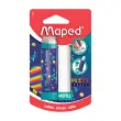 MAPED Gum PIXEL PARTY + reservegum, blister