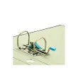 20 ELBA rado ordners met gemarmerd papier, rugbreedte: 80 mm, zwart