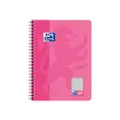 Schrift Touch - B5 - geruit - 160 pagina's - Roze - Oxford