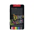 FABER-CASTELL Kleurpotlood Black Edition, etui van 12
