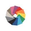 Top File+ lamellenmap - A4 - Grijs - Oxford