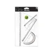 Wonday ECO geometrieset, 4-delig, transparant