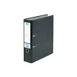 10 ELBA smart ordners marmerachtig wolkachtig, rug: 80 mm, A4, zwart 