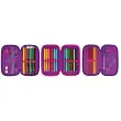 Schooletui TriCase Dip Dye Pink - 31 stuks - Herlitz