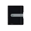 HERLITZ Spiraalnotitieboek easy orga to go, A5, zwart