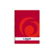Spiraalschrift x.book A5 - 160 pagina's - geruit - Herlitz