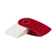 24 Gommen in kunststof HULS MINI - Rood / blauw - Faber-Castell