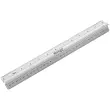 WESTCOTT Liniaal, lengte: 300 mm, aluminium, met handvat