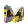 Tijdschriftenhouder Paardenweide - A4 - karton - (B) 85 mm - Herma