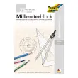 folia Millimeterpapierblok, A3, 80 g/m2, 25 vellen 