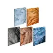 Assortiment van elastische mapjes Nature - A4 - Herma