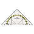 FABER-CASTELL Geometrische driehoek BK 25 klein, zonder handgreep 