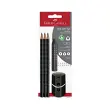 Grafietpotloodset GRIP 2001 - Zwart - blisterverpakking - Faber-Castell