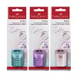 Dubbele puntenslijper RollOn SPARKLE - Faber-Castell 