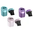 Dubbele puntenslijper RollOn SPARKLE - Faber-Castell 