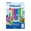 Pelikan Driekleurige kleurpotlood Combino, kartonnen etui 12 stuks