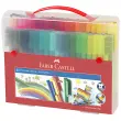 FABER-CASTELL Connector Pen viltstift, set van 80