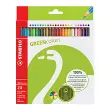 Kleurpotlood GREENcolors - kartonnen doos van 24 - Stabilo 