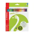 Kleurpotlood GREENcolors - kartonnen doos van 24 - Stabilo 