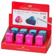 12 Enkelvoudige puntenslijpers SLEEVE MINI - Assorti - Faber-Castell