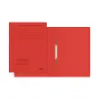 25 LEITZ Fresh insteekhoezen, A4-formaat, karton, rood, zonder perforatie
