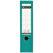 20 LEITZ Hefboomordners 180 graden, A4, 80 mm, turquoise
