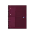 Internationaal Cahier NOTITIEBOEK - A4 - gelijnd - Donkerrood - Oxford 