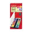 HERLITZ Gouachepastilles ST12, 12 kleuren, in plastic