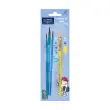 LEFRANC BOURGEOIS Set van 3 Pony penselen + 1 borstel 