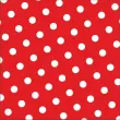 Servet met 'Dots' patroon, 330 x 330 mm, rood - Papstar 