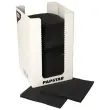 Cocktailservet 'PUNTO', 200 x 200 mm, zwart - Papstar