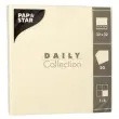 Servetten, 320 x 320 mm, 3-laags, champagne - Papstar