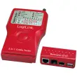 LogiLink 5-in-1 kabeltester, met een zendunit - Logilink professional 