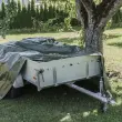 Zeildoek met ogen, 6 x 8 m, 150 g, groen - Agriplus