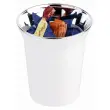 Tafelafvalbak / bestekbak TOP CHROME, wit - Aps