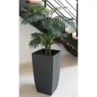 Plantenbak BASALT Diva, kolom (H)782 mm, antraciet - Eda Fontaine 