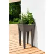 Deksel voor mini-plantenbak 'VEG&Table', transparant - Eda Fontaine