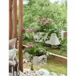 Balkonbak BALCONY, breedte: 750 mm, zwart - Orthex 