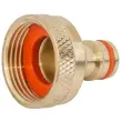 Kraanmondstuk met binnendraad 3/4", messing - Bradas