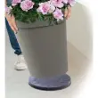Pot op wieltjes, 5 wieltjes, steenlook - Eda Fontaine 