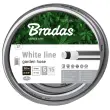 Witte lijn tuinslang, 3/4", zilver/wit, 20 m - Bradas