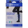 Compressiekousen, XXL, zwart - First Aid Only