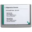 Deurplaat CLICK SIGN, formaat A5, wit - Duurzaam 