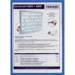 Magnetische hoes FRAME IT X-tra!Line, A4, blauw - Franken