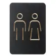 Pictogram 'babyverschoonruimte', zwart - Europel