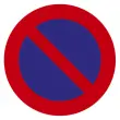 Verbodsbord 'parkeren verboden' - Exacompta