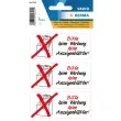 Waarschuwingsetiketten « geen reclame/flyers » - Herma