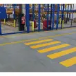 Markering 'zebrapad' 200/05, veiligheidsgroen geel - Duurzaam