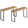 York LAVA kruidenrek, 1 niveau, set van 2 - Metaltex